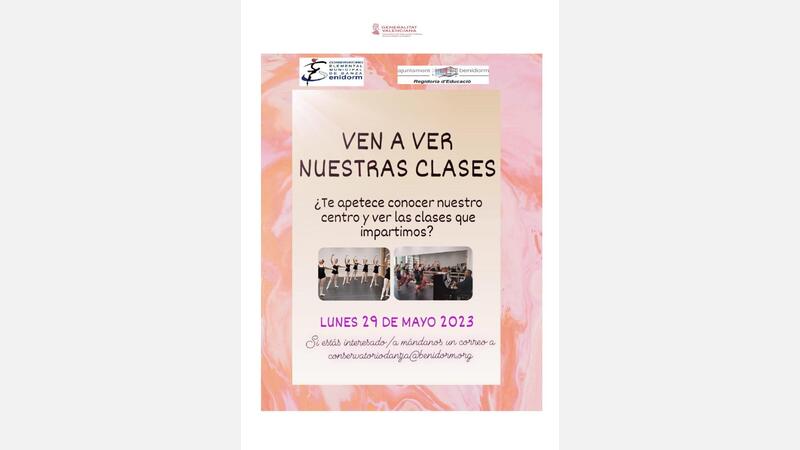 JORNADAS DE PUERTAS ABIERTAS DÇIA 29 DE MAYO